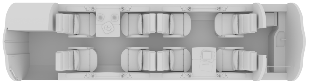 Bombardier-Learjet-45XR_Floorplan